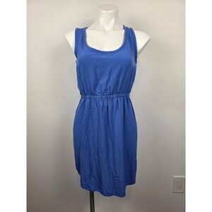 Marine Layer‎ XS Blue Sleeveless Dress Casual Mini Elastic Waist Summer